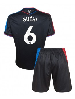 Crystal Palace Marc Guehi #6 Ausweichtrikot für Kinder 2024-25 Kurzarm (+ Kurze Hosen)